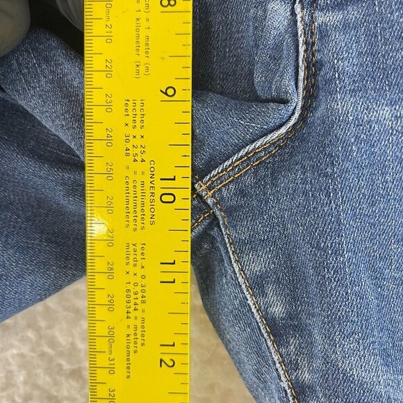 BDG Urban Outfitters Blue Denim Twig Skinny Jeans Womens Mid-Rise Casual Size 29 - Picture 14 of 16